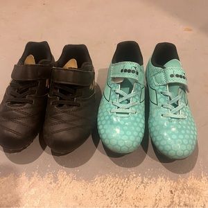 Diadora and Lotto Cleats